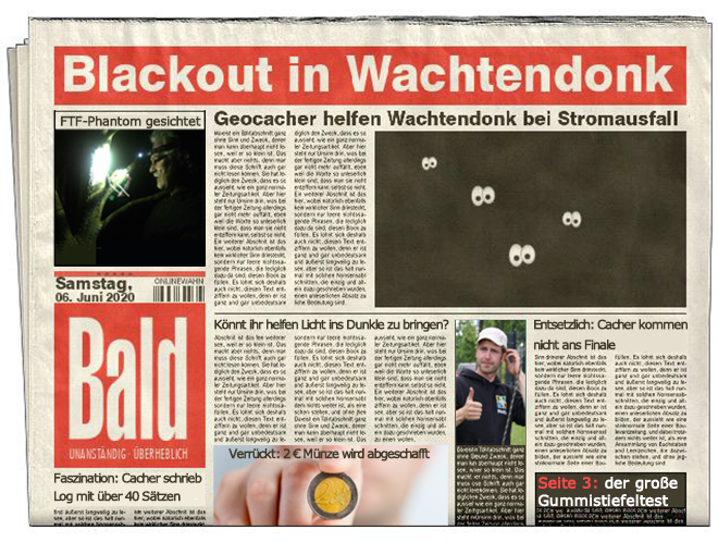 blackout at night